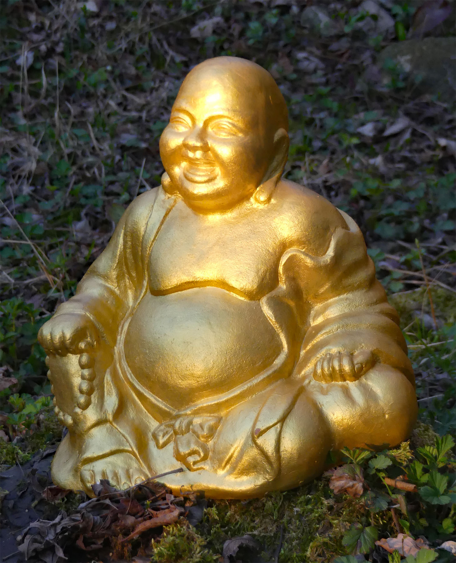 Goldener Buddha