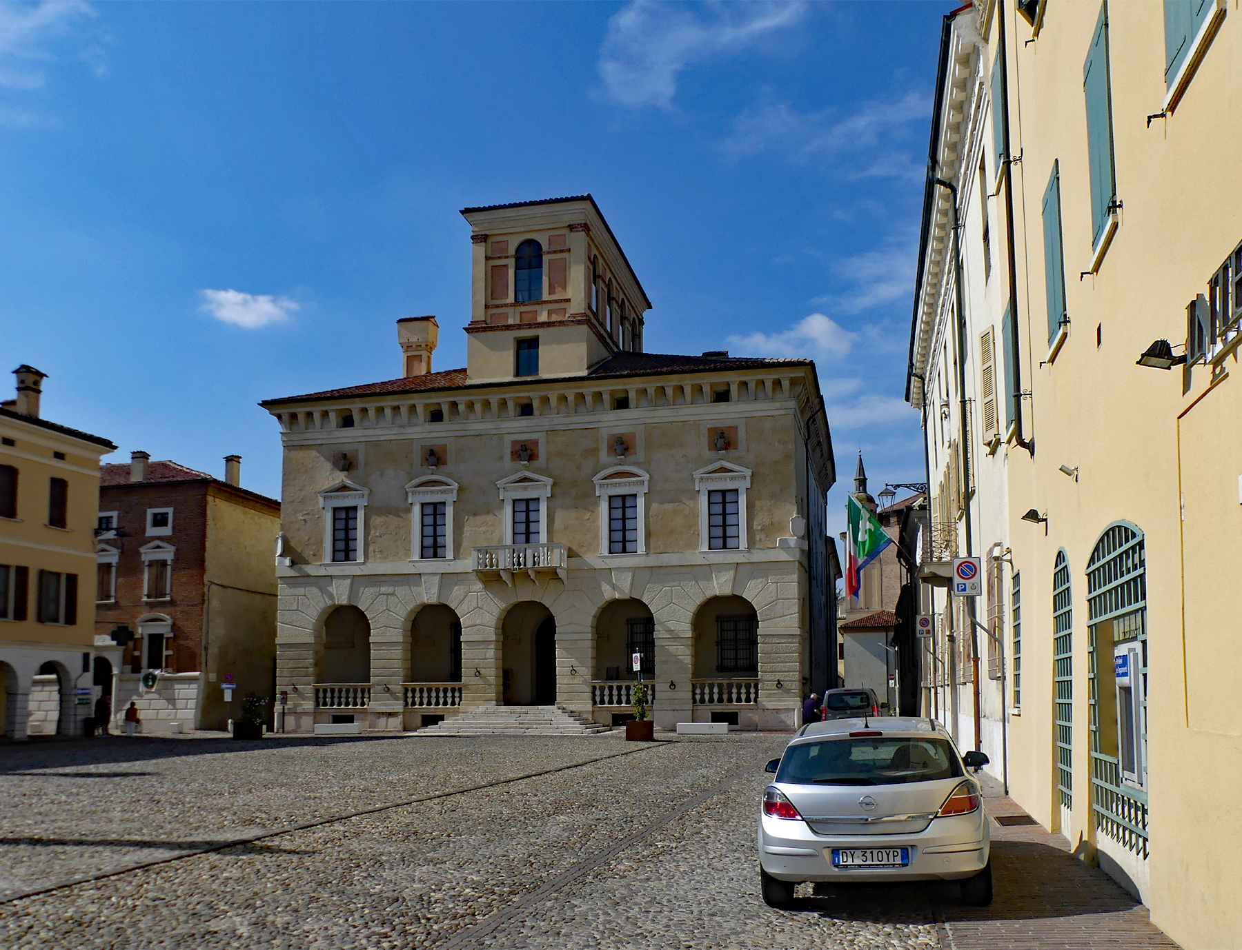 Zentraler Platz in Sabbioneta