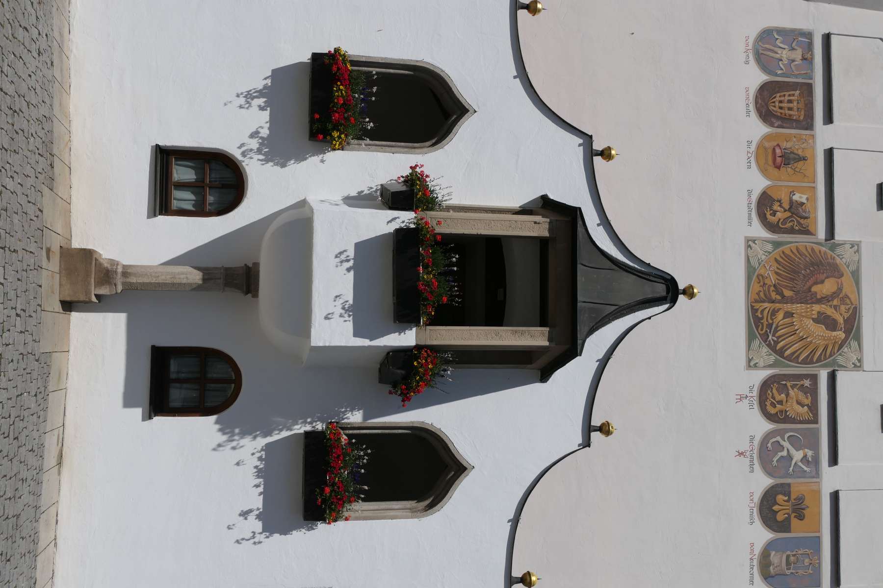 Detail des Rathauses