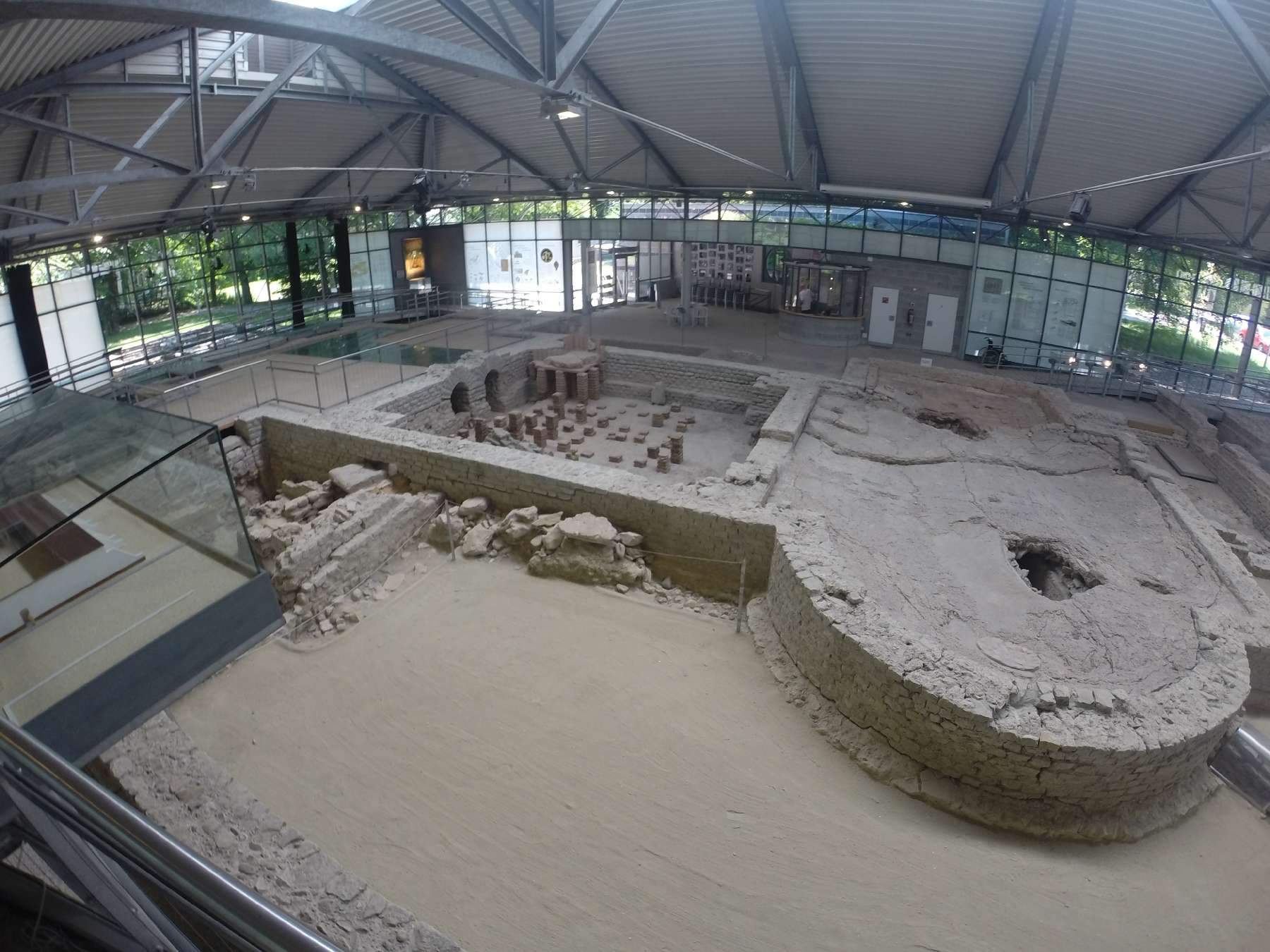 Ausgrabung römische Therme