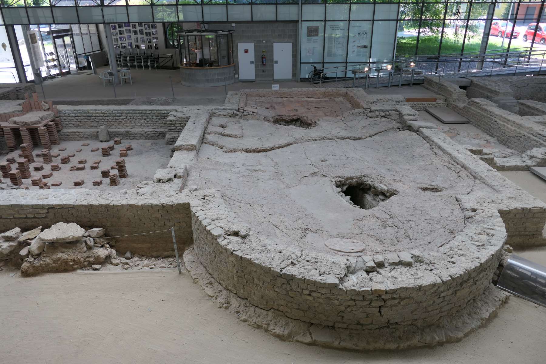 Ausgrabung römische Therme