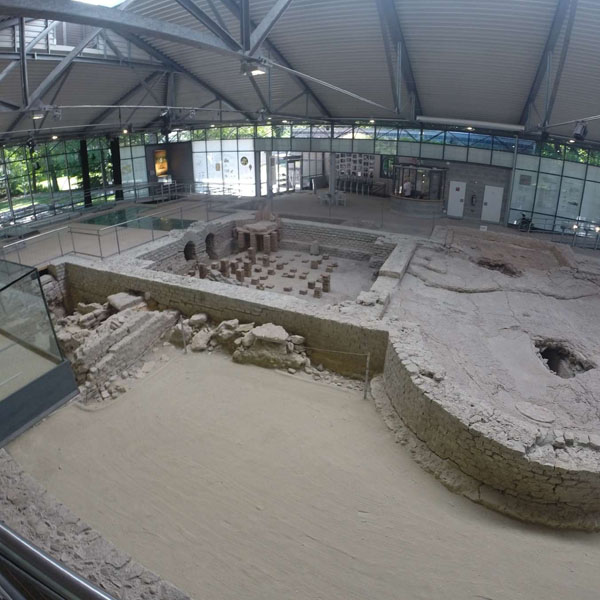 Ausgrabung römische Therme