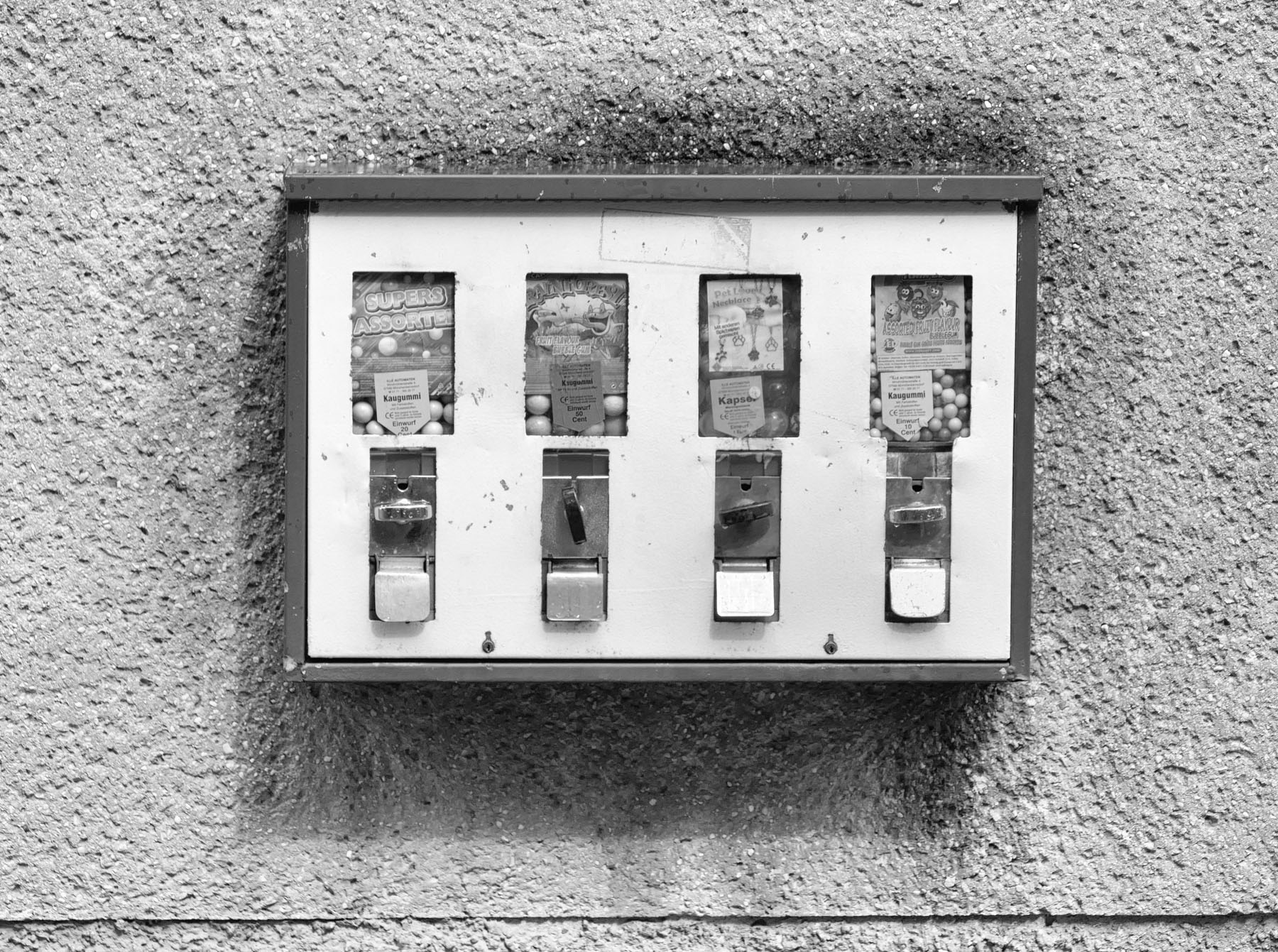 Alte Kaugummiautomaten